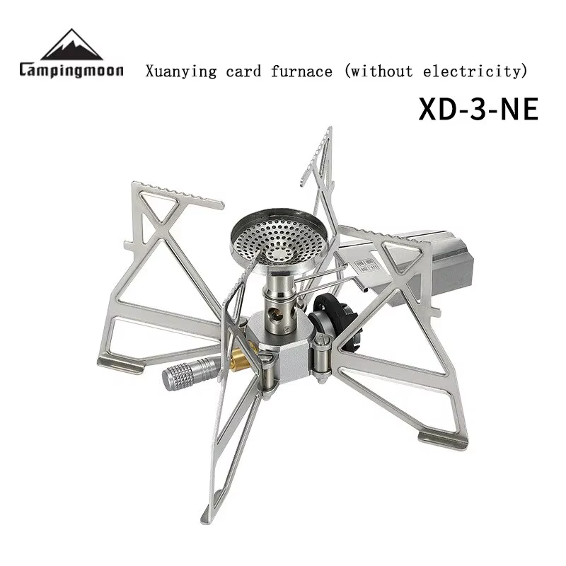 CAMPINGMOON XD-3-NE poêle papillon Camping en plein air randonnée coupe-vent cuisinière à gaz Portab