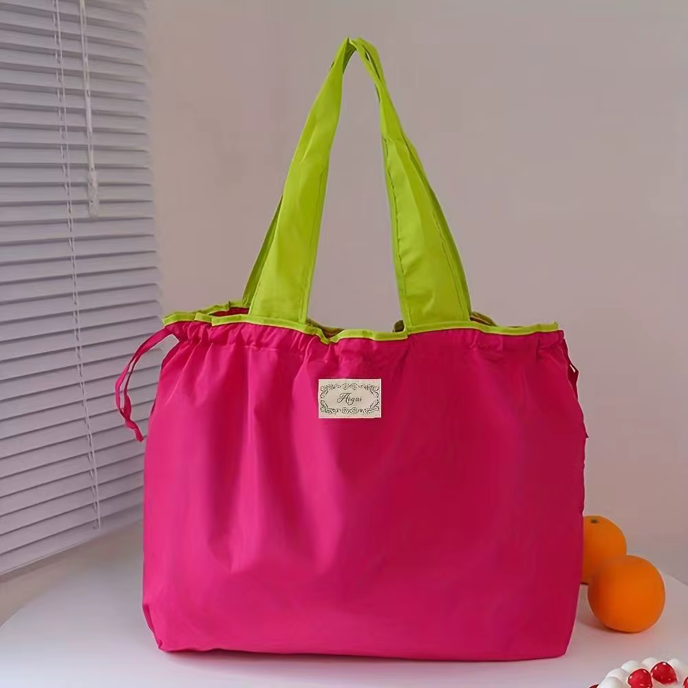 Sac d'épicerie ultra léger et compact – Plier dans une poche, fourre-tout de courses écologique avec