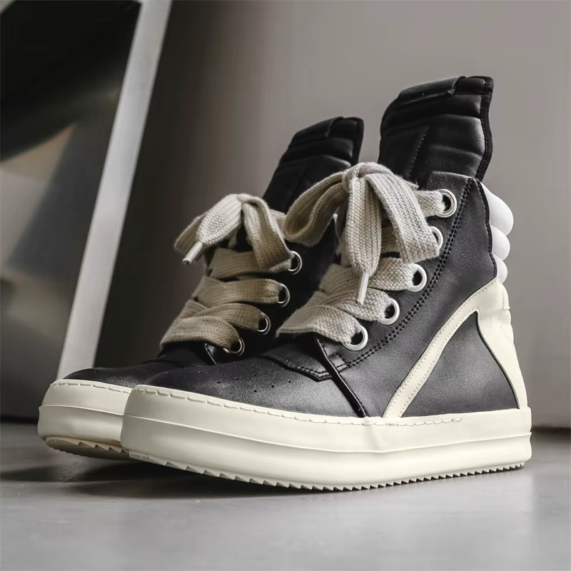 Bottes de randonnée montantes pour hommes et femmes, chaussures d'hiver d'extérieur à lacets, antidé
