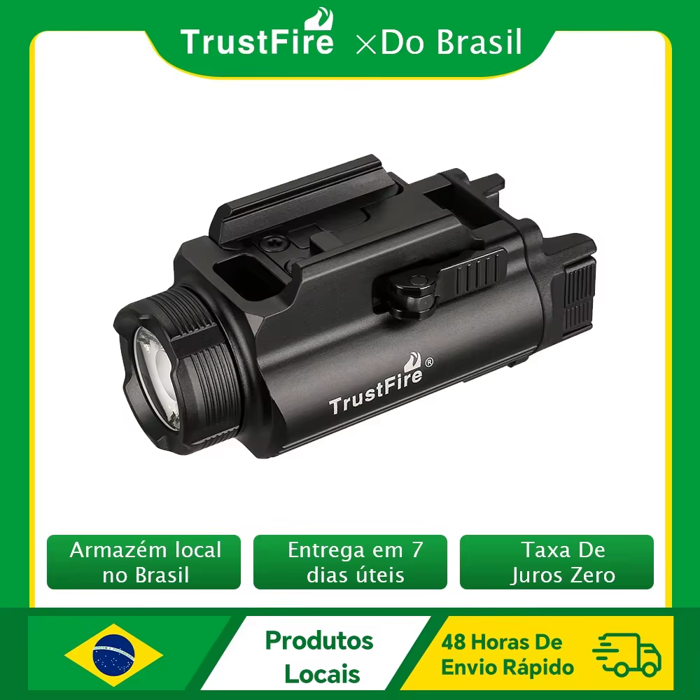 Trustfire GM35 lampe de poche tactique 1350 Lumen type c usb lumière rechargeable armes d'auto-défen