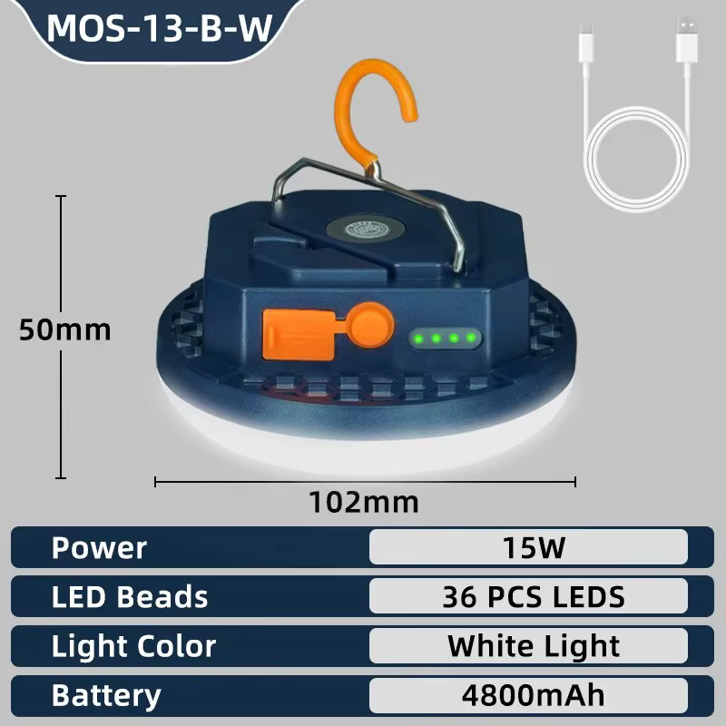MOSucks ING-Lampes de camping rechargeables, aspiration magnétique extérieure, lanternes de tente, e