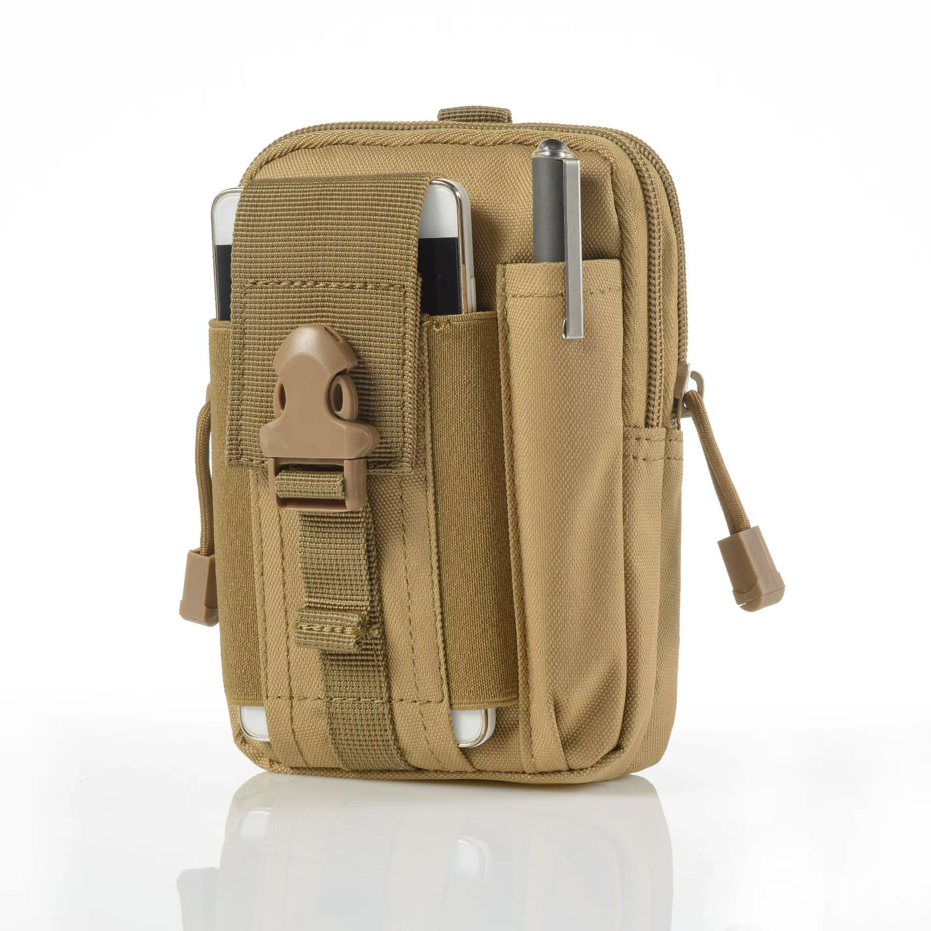 Kit d'outils de survie en plein air, pochette militaire, sac Oxford à poches multiples, sac de taill