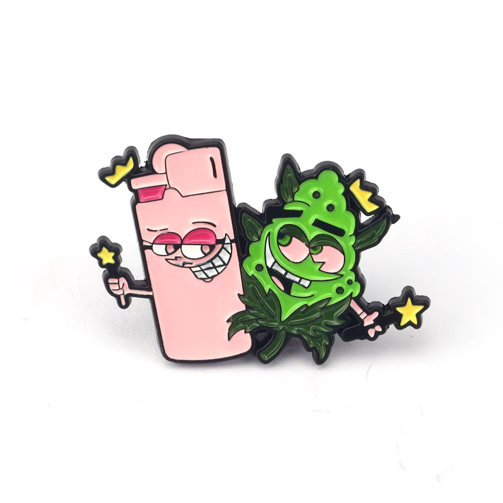 Broche en émail de dessin animé, comédie, mignon et drôle, Badge de sac à dos, épingle à revers, bij