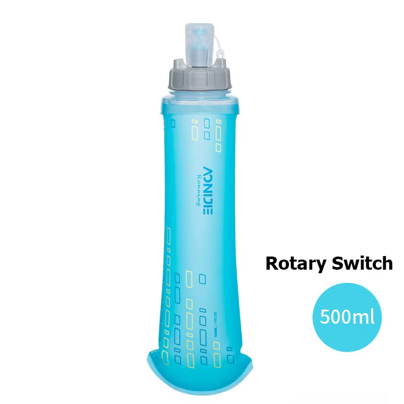 AONIJIE SD09 SD10 250ml 500ml flacon souple pliable bouteille d'eau TPU sans BPA pour la course d'hy
