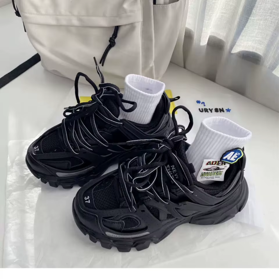 Mode femmes baskets nouvelle plate-forme exquise chaussures décontractées qualité maille chaussures 