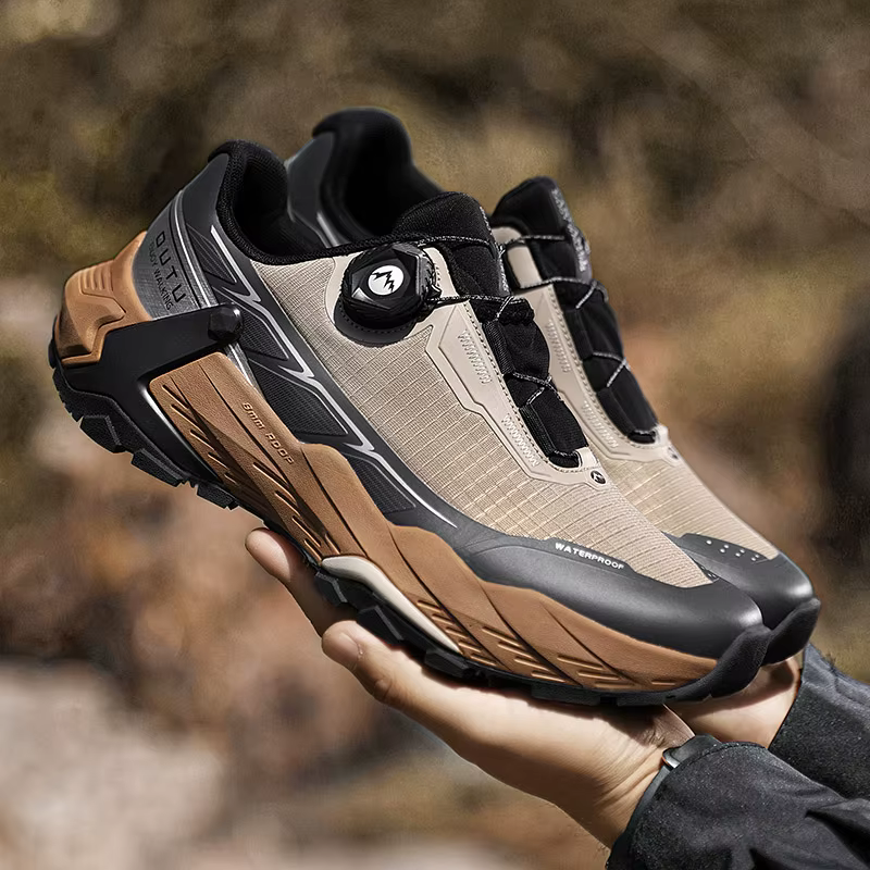 Nouvelles chaussures de randonnée pour hommes montagne hommes baskets imperméable Camping Trekking b