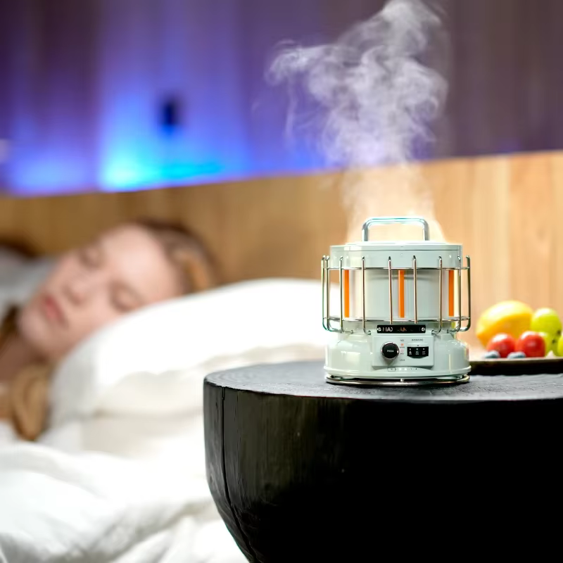 FLEXTAIL Lanterne de Camping 3 en 1, avec Batterie 9600mAh, Lampe Vintage Rechargeable, pour la Rand
