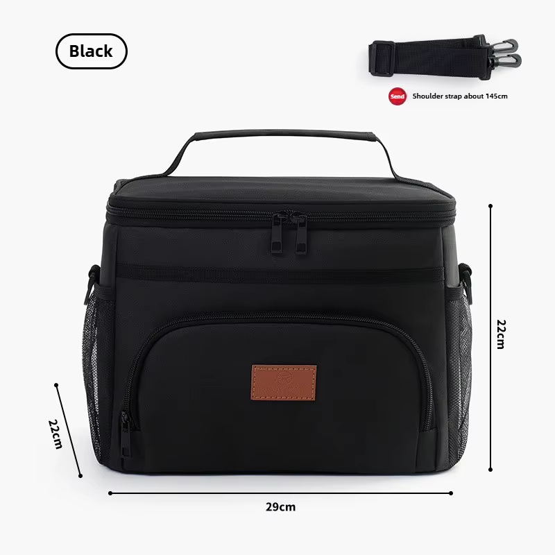 Sac isotherme pour le déjeuner, sac isotherme étanche pour la livraison de nourriture, grande capaci