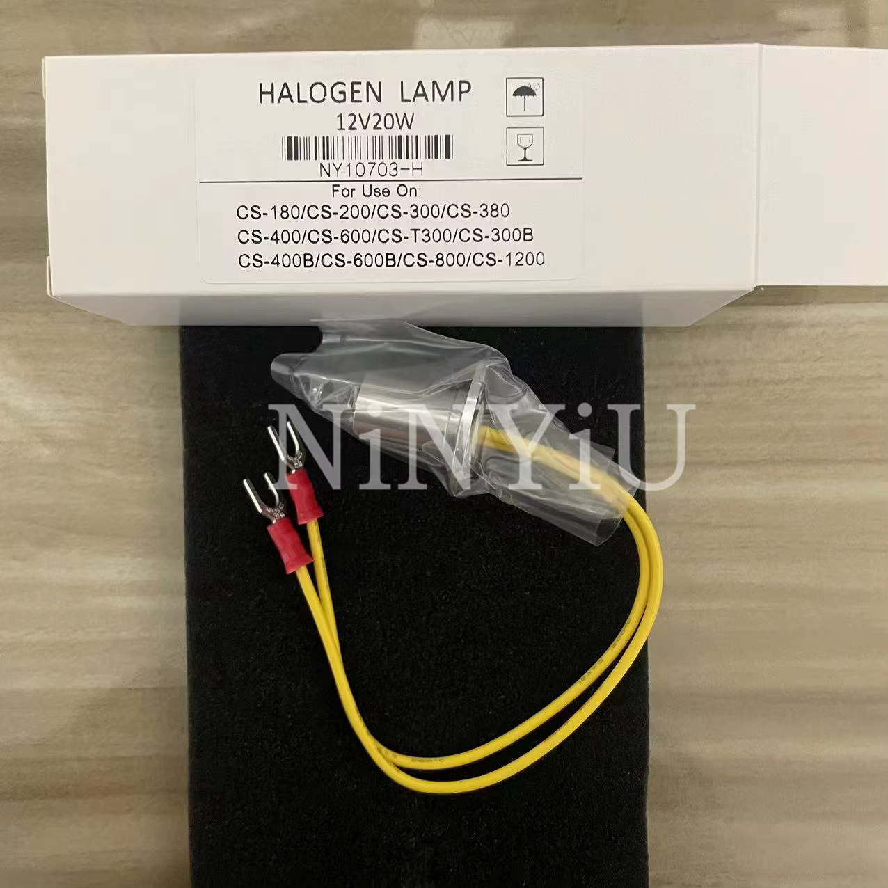 Dirui 12V20W CS-T180 CS-T240 CS-T300 CS400 CSfemelle CS800 Lampe halogène DIRUI CS180 CS240 CS300 12