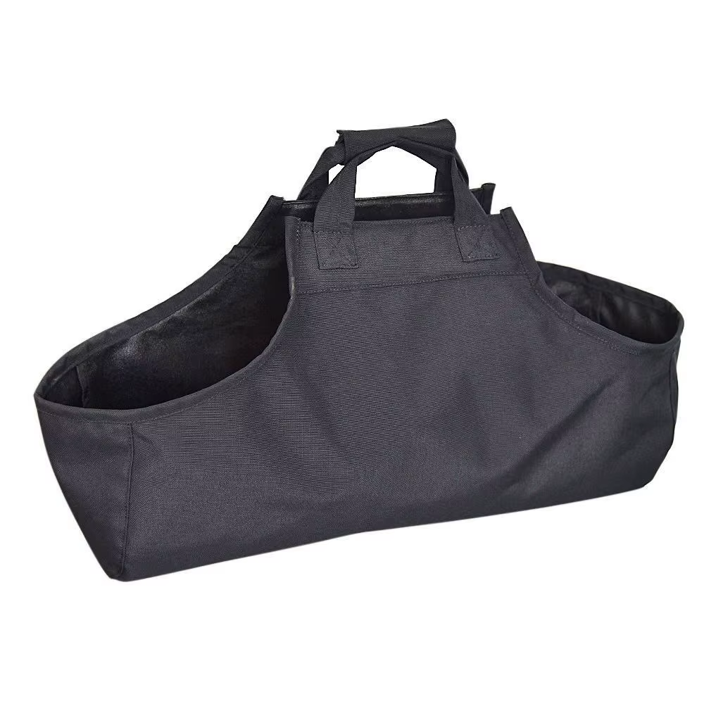Sac de transport portable pour bois de chauffage, sac de transport pour animaux de compagnie, sac de