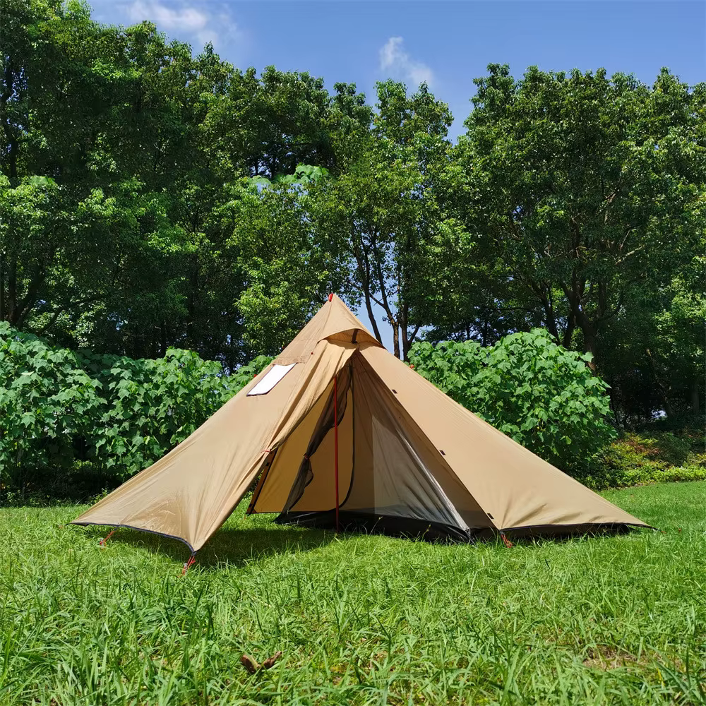 Équipement de montagne ultraléger pour 2 personnes, tente de flèche à 2 portes, camping en plein air