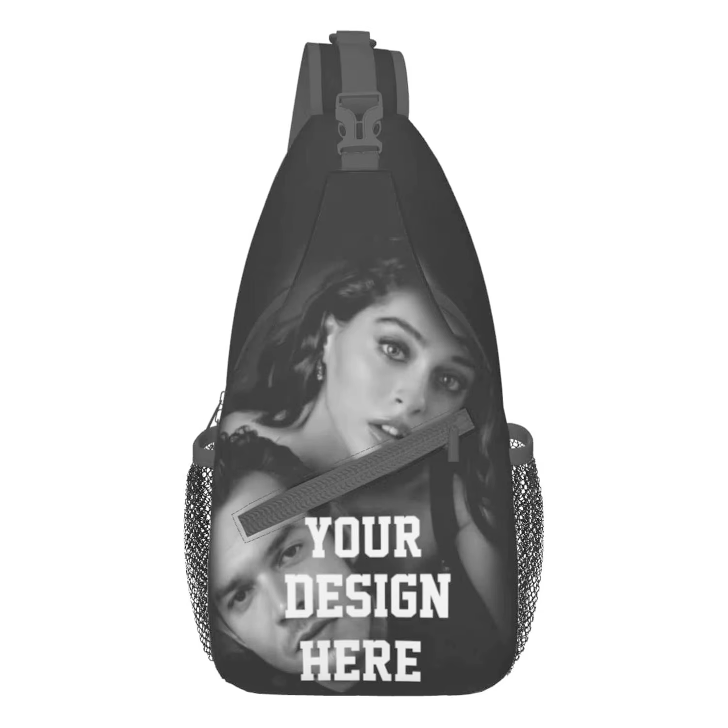 Sac à bandoulière personnalisé multi-usages, sac à dos à bandoulière personnalisé, sac de poitrine d