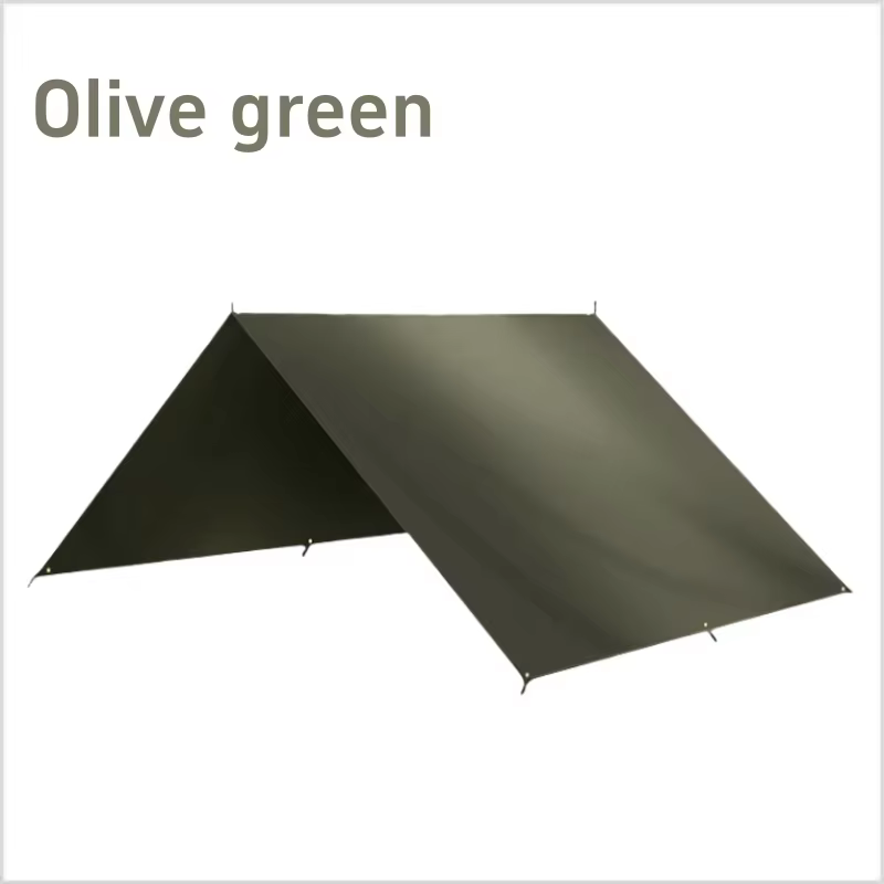 Tente de soleil imperméable, bâche de camping, auvent d'extérieur, abri solaire de jardin et de plag