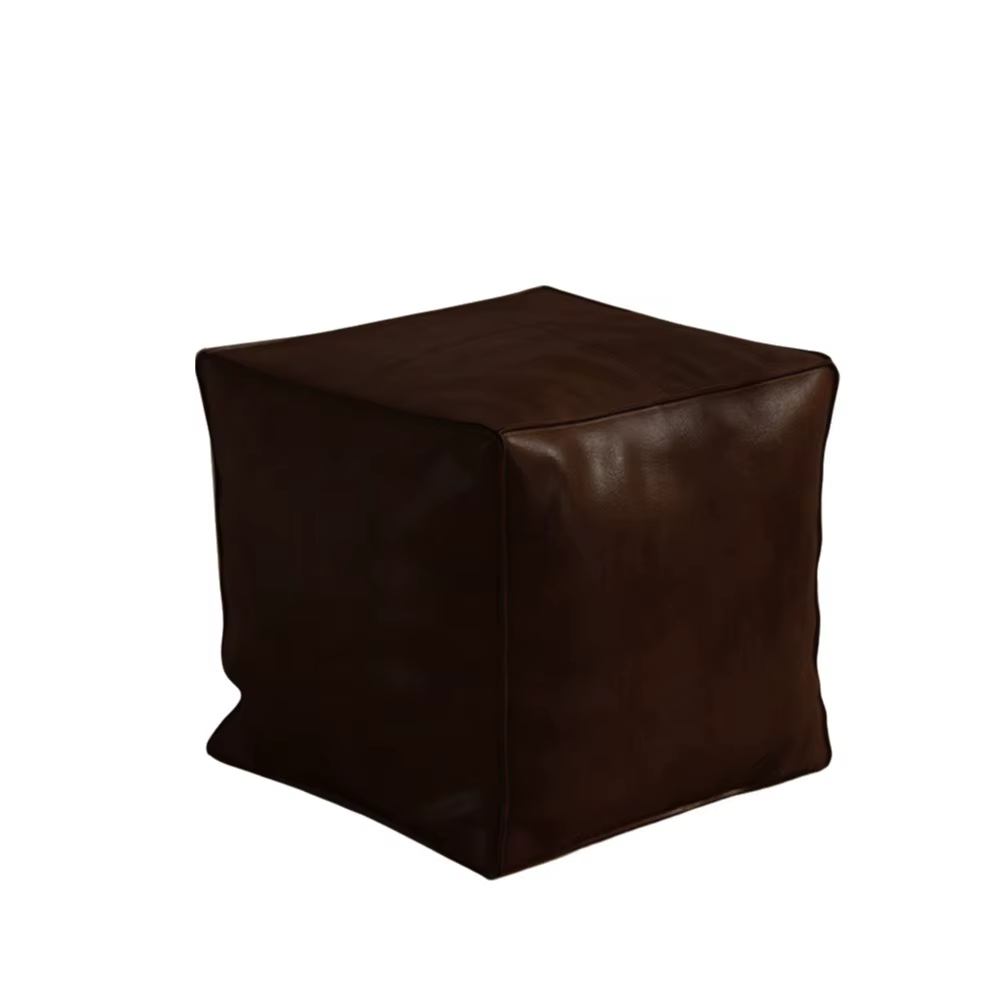 Pouf marocain antidérapant, grande capacité, sans rembourrage, housse de coussin non garnie, empilab