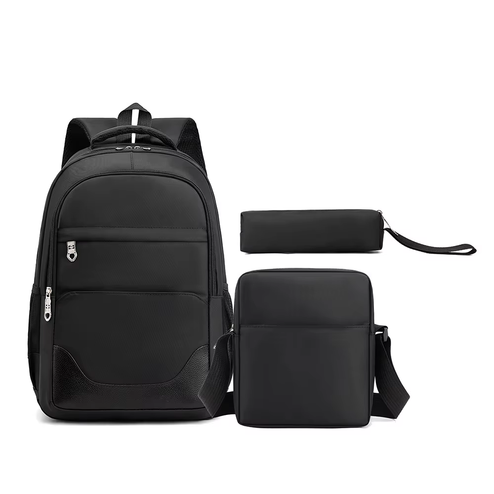 Sac à dos pour étudiant, Double sac à bandoulière, Style collégial, unisexe, collège, lycée, ensembl