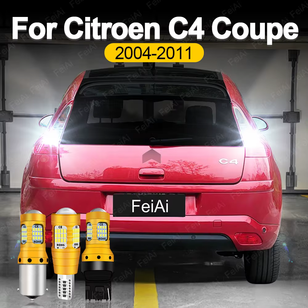 Feux de recul LED pour citroën C4 coupé 2004 2005 2006 2007 2008 2009 2010 2011, accessoires de régl