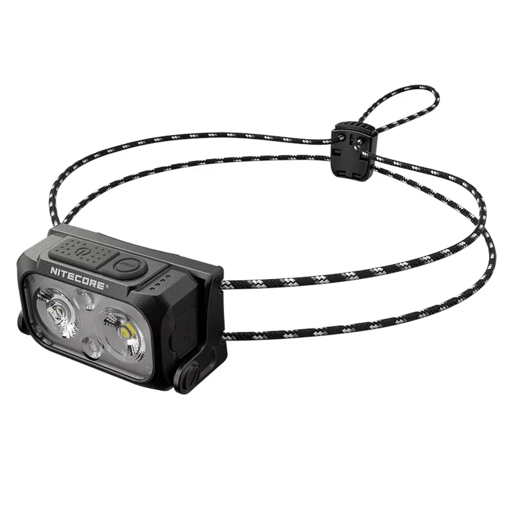 NITECORE NU21 lampe Ultra légère double faisceau Triple sortie lampe frontale 360 Lumens USB-C Recha