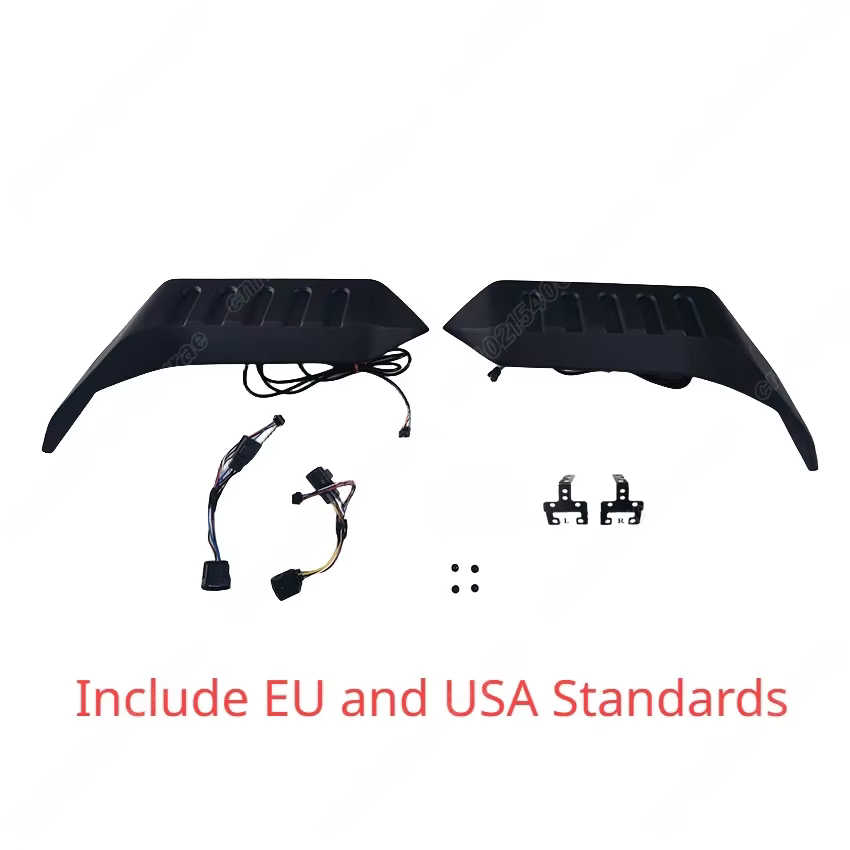Pour Jeep Wrangler JK JL 2007-2017 2018 2019 2020 2021 2022 2023 becquet de feu de toit arrière sépa