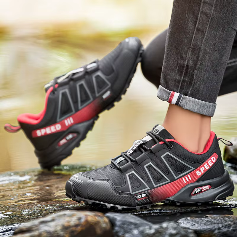 Chaussures pour hommes, chaussures de cyclisme de fond de montagne, chaussures de sport antidérapant