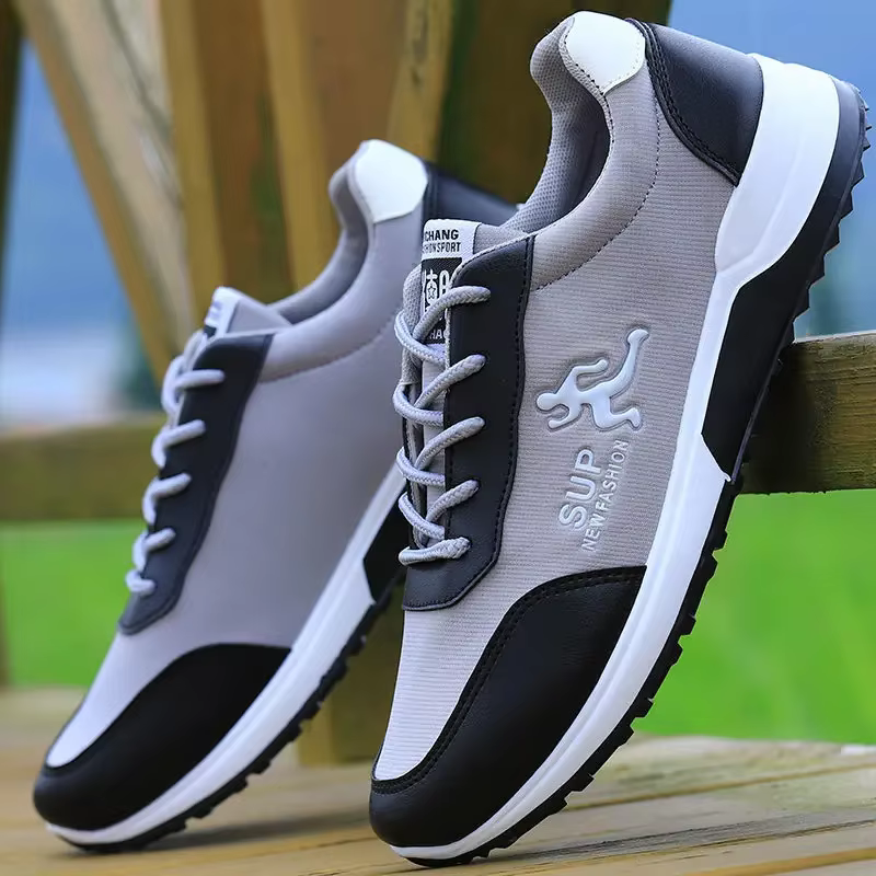 Hommes chaussures de Tennis toile chaussures de sport pour hommes à lacets baskets décontractées res