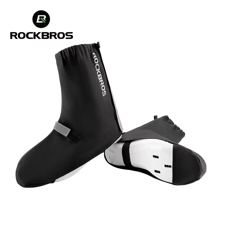 ROCKBROS-Couvre-chaussures de cyclisme imperméables, couvre-chaussures de course, couvre-chaussures 