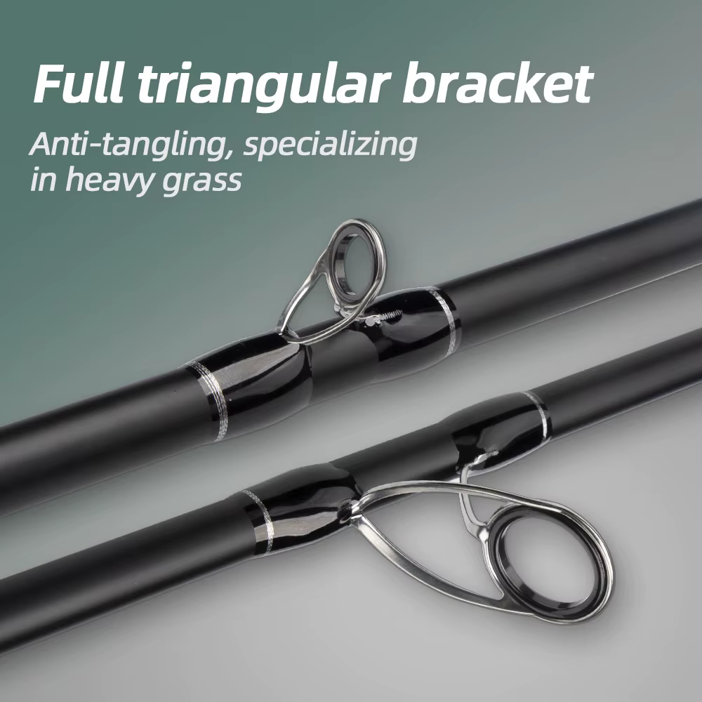 FISHINGFANS ORCA SUPER DUR XXH HAUTE CARBON EVA POIGNLE EXTRA DUR SPINNING CASTING SNAKEHEAD Pêche H