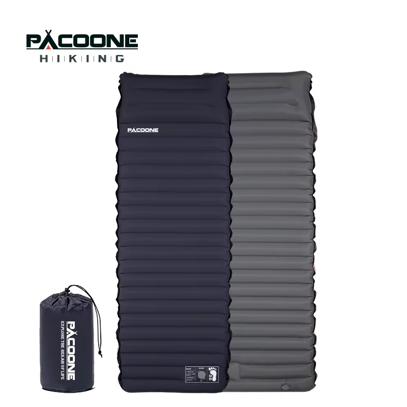 PACOONE – matelas de couchage épais de 10Cm, ultraléger, auto-gonflant, lit d'épissure, tapis de piq