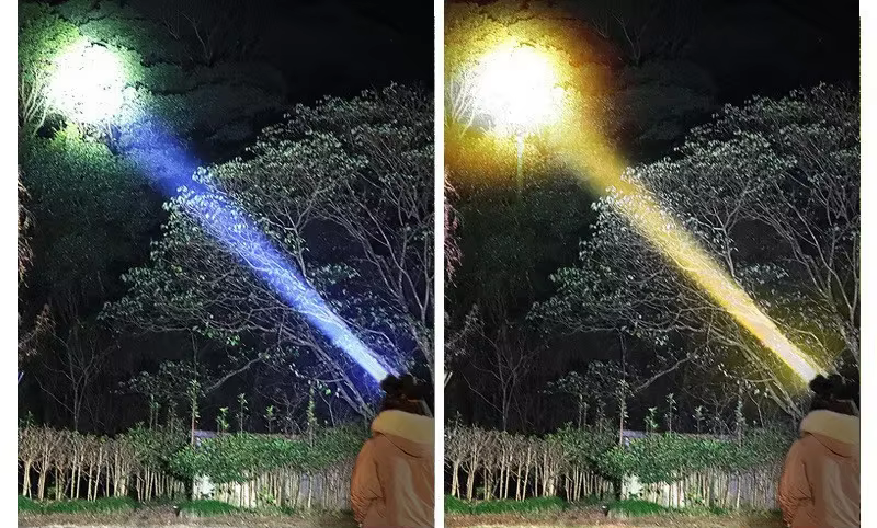 Lampe minière montée sur tête d'urgence à lumière forte, phare spécial d'entretien extérieur