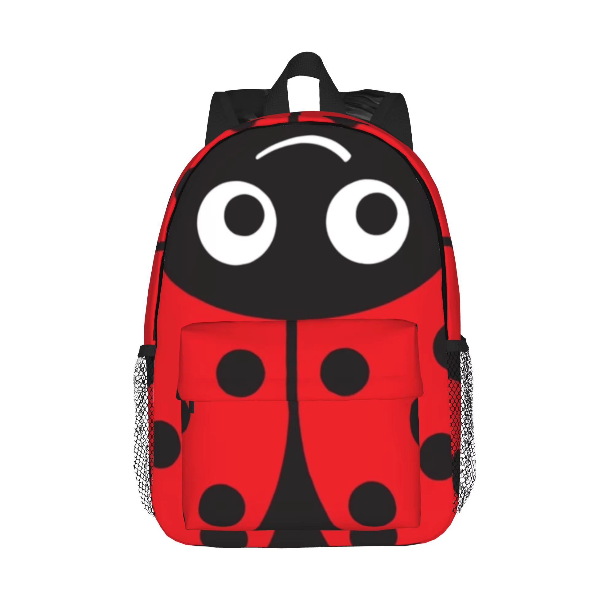 Sac à dos Ladybug pour filles, sac à dos de grande capacité pour garçons et filles, sacs à bandouliè