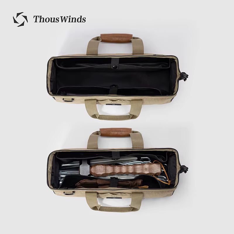 Thous Vents Outil Extérieur Sac De Rangement Grande Capacité Camping Accessoires Clou Moulu Sac Bush