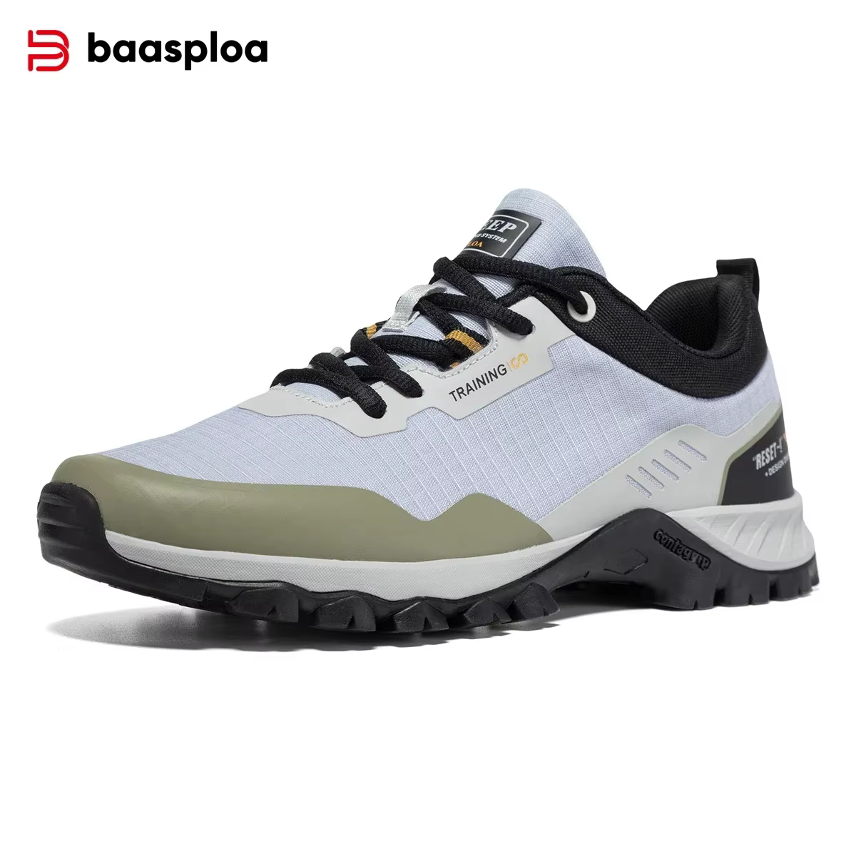 Baasploa – baskets d'extérieur pour hommes, nouvelles chaussures de randonnée imperméables, baskets 