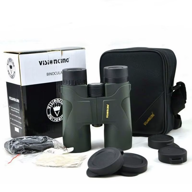 Visionking longue portée 10x42 chasse Camping jumelles BAK-4 FMC étanche puissant télescope Prismati