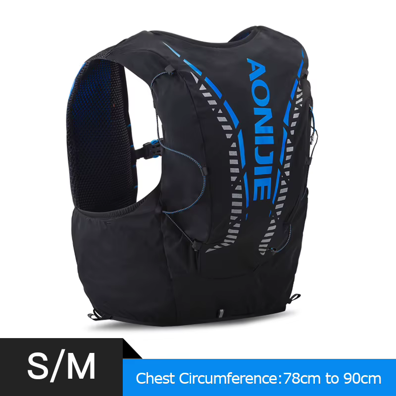 AONIJIE – sac à dos d'hydratation de 12l, C962 Advanced Skin, sac de gilet, flacon de vessie d'eau d