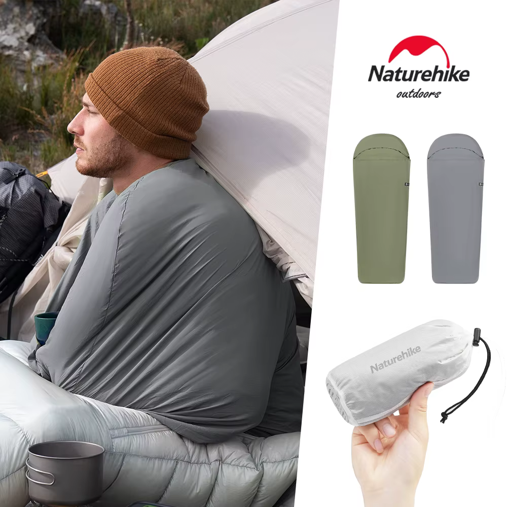 Naturehike Camping sac de couchage doublure unique sac de couchage doublure momie sac de couchage do