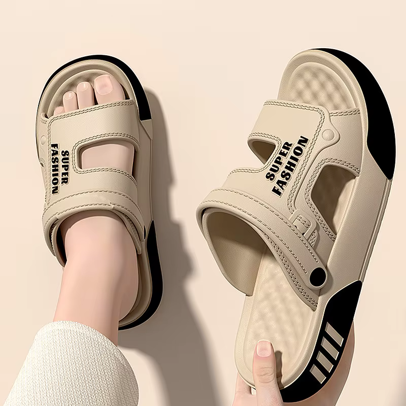 Chaussons d'été pour hommes, conçus spécifiquement pour la conduite, à semelle souple, antidérapants