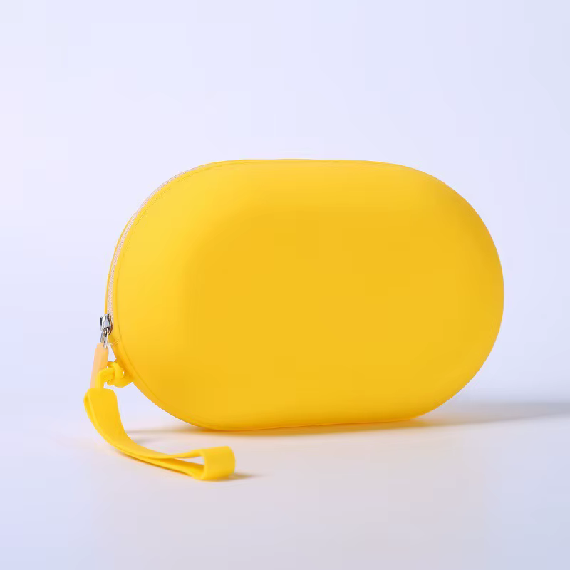 Sac de toilette en silicone, imperméable, portable, sac de rangement pour voyages d'affaires, impres