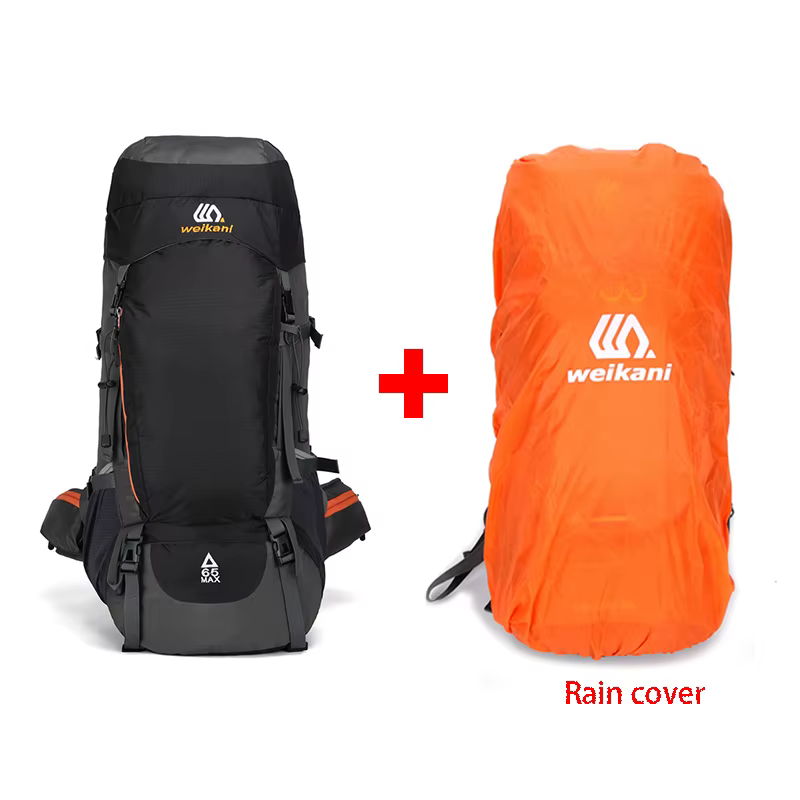 65L sac à dos d'escalade grande capacité Camping en plein air sport femmes hommes étanche voyage Nat