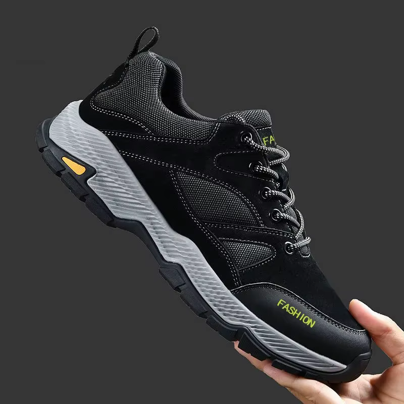 Nouvelles chaussures de randonnée confortables pour hommes, grande taille, mode décontractée, antidé
