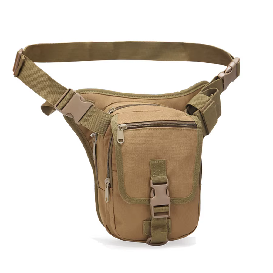 CamSolomon-Sac de jambe d'entraînement en plein air, petit sac de taille de camping, canadisme, cycl