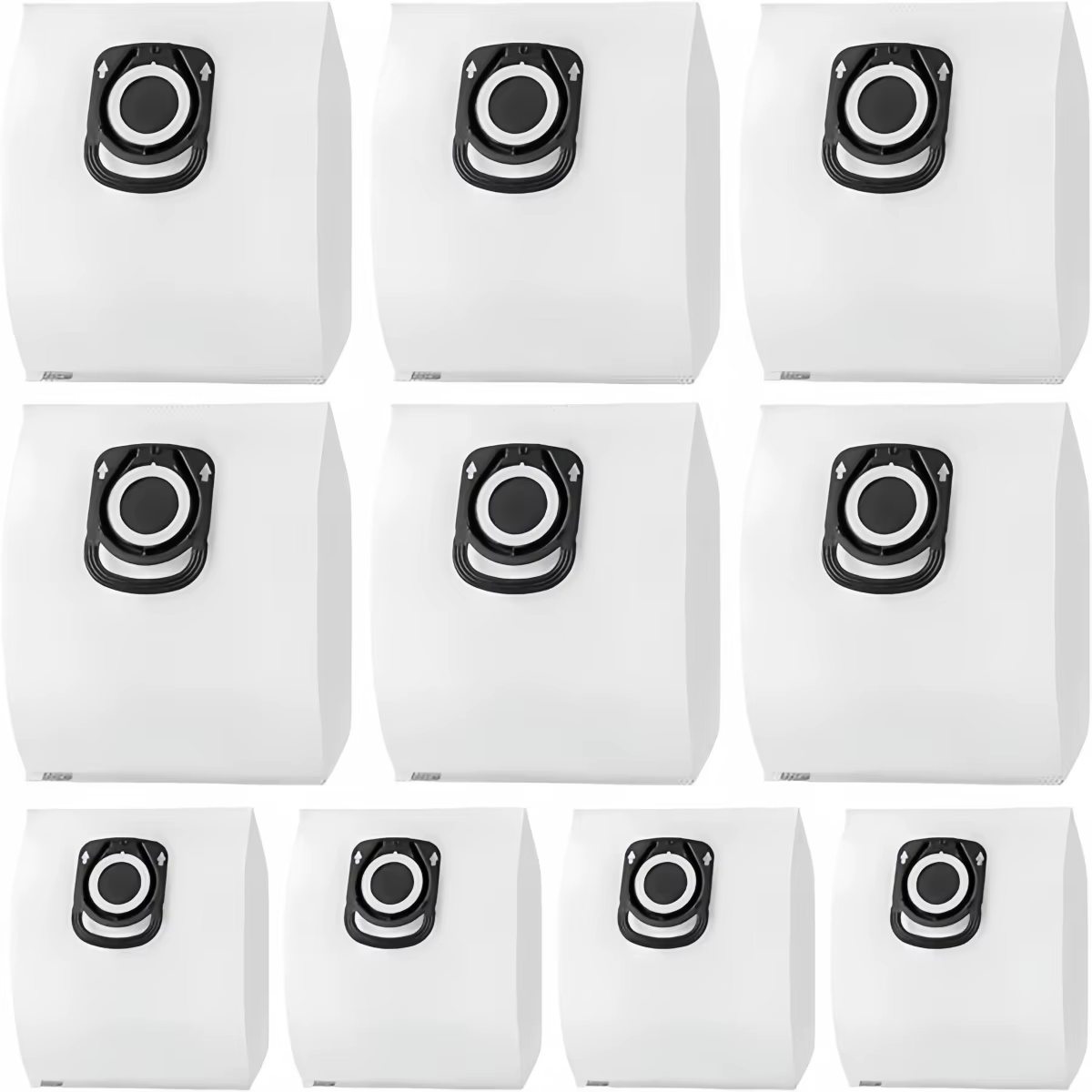 Paquet de 10 sacs à poussière sous vide compatibles pour Rowenta hygiène +, ZR200520 ZR200720 ZR2009