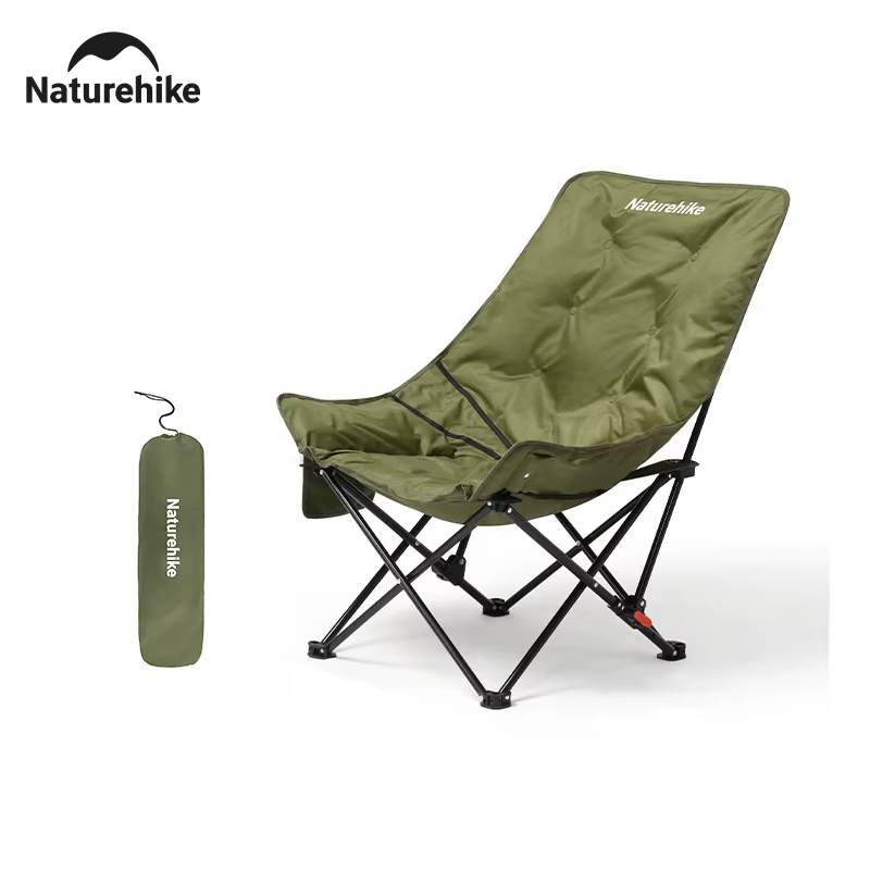 Chaise de camping Naturehike Relax, dossier haut, ultralégère, pliable, portable, capacité de charge
