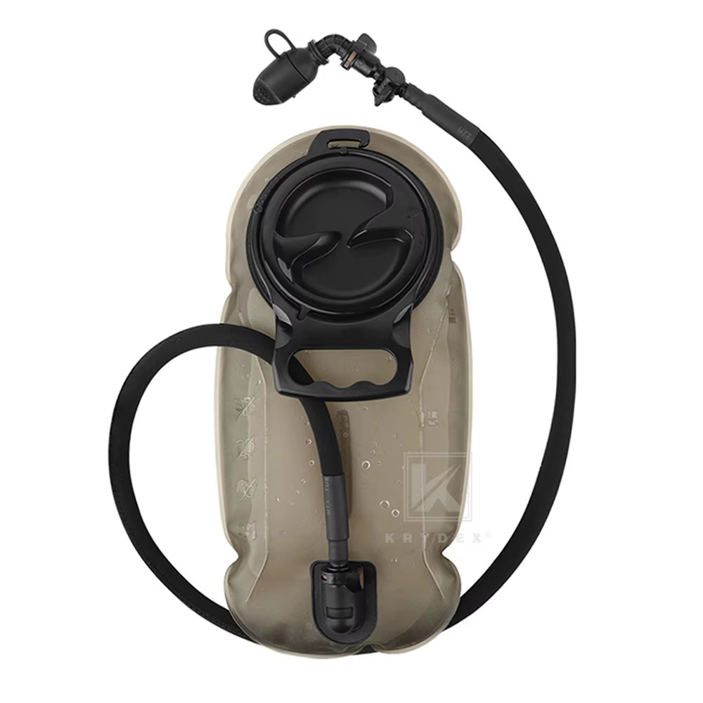 Sac à dos d'hydratation tactique KRYDEX 500D 50 oz, poche modulaire, poche à eau de 1,5 L, sac à dos