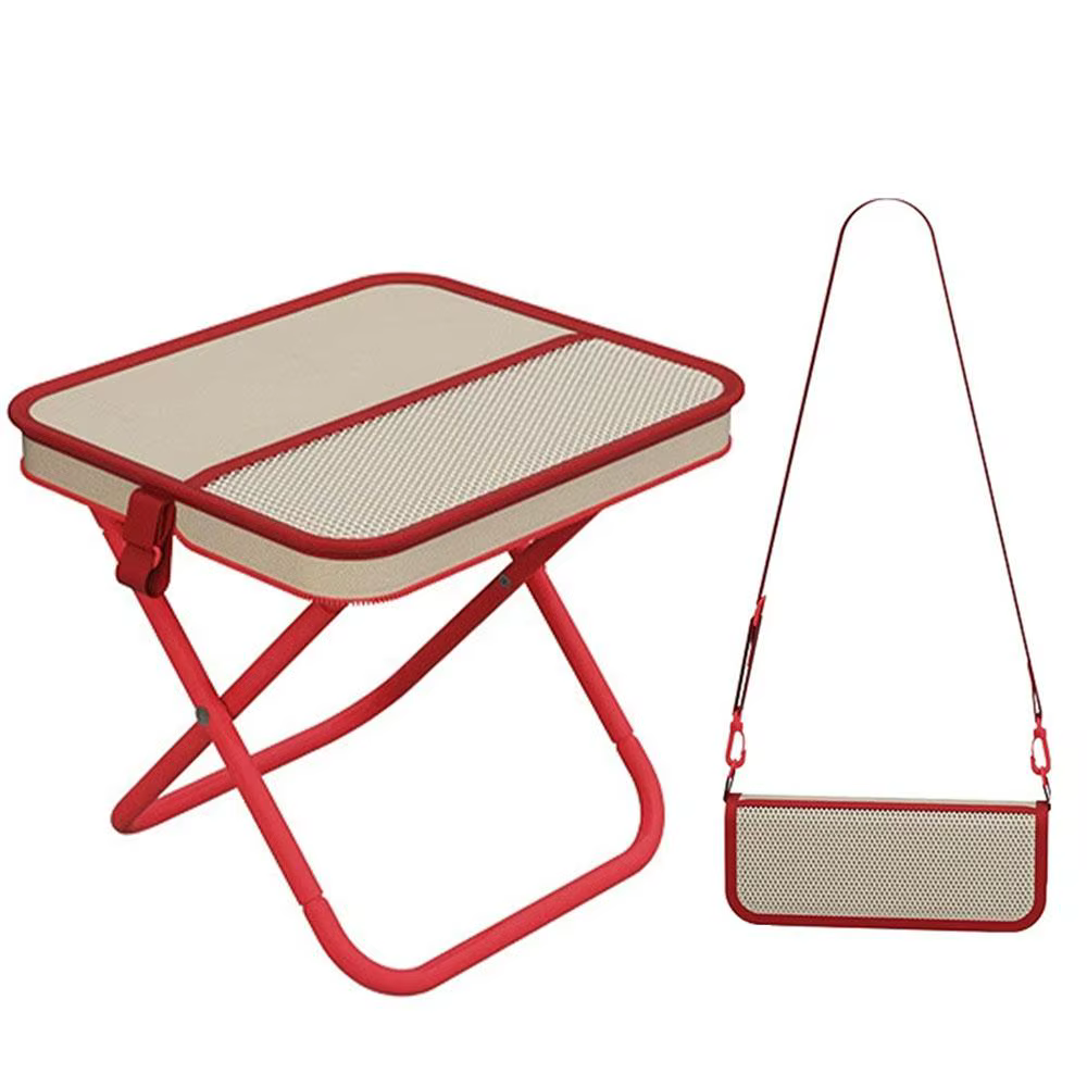 Tabouret pliable pour le camping, la pêche, les pique-niques, la randonnée et le jardin, avec bandou