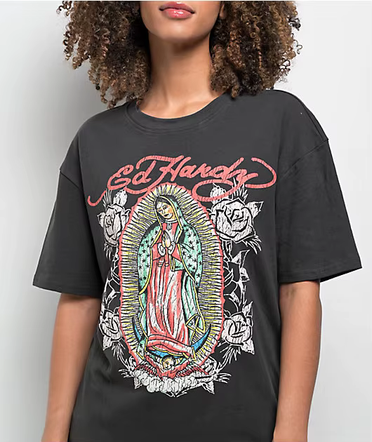 T-shirt rouge Sacred Heart 100% coton, t-shirt graphique pour hommes et femmes, streetwear d'été