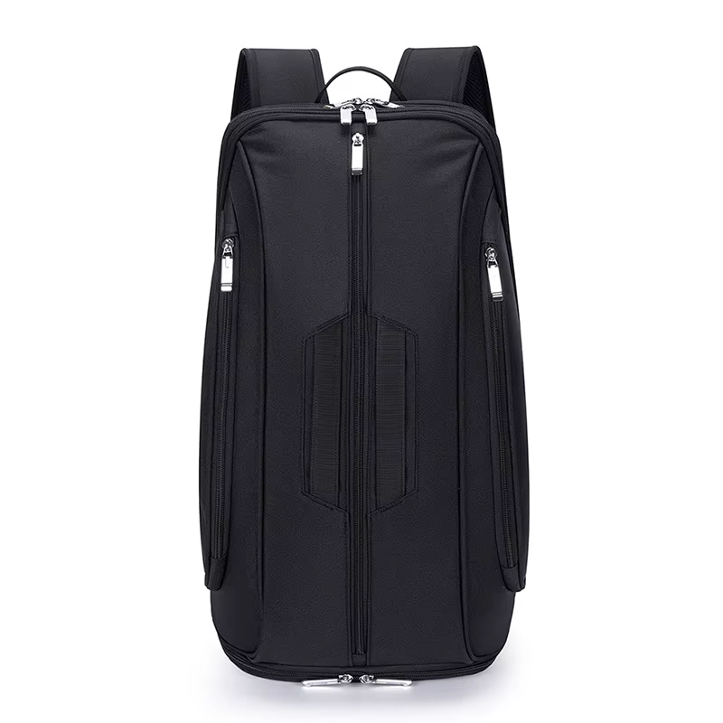 Sac de tennis personnalisé avec nom imprimé SR, sac de sport d'entraînement, compartiment à chaussur