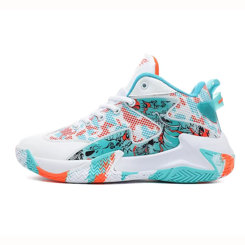 Hommes chaussures de basket-ball respirant chaussures de sport formation athlétique femmes basket-ba