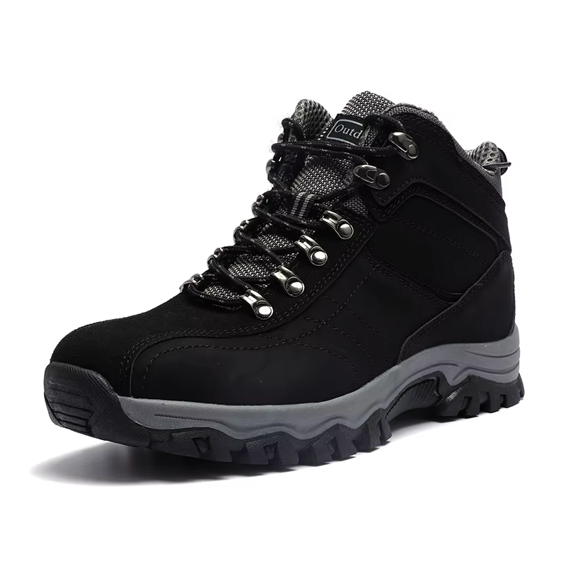 HIKEUP bottes de neige en daim bottes de Trekking en plein air escalade touriste Camping baskets cha