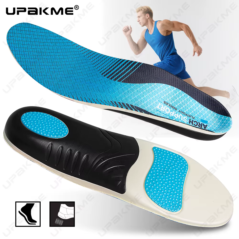 UPAKME – semelles intérieures de chaussures de sport pour hommes et femmes, fasciite plantaire, inse