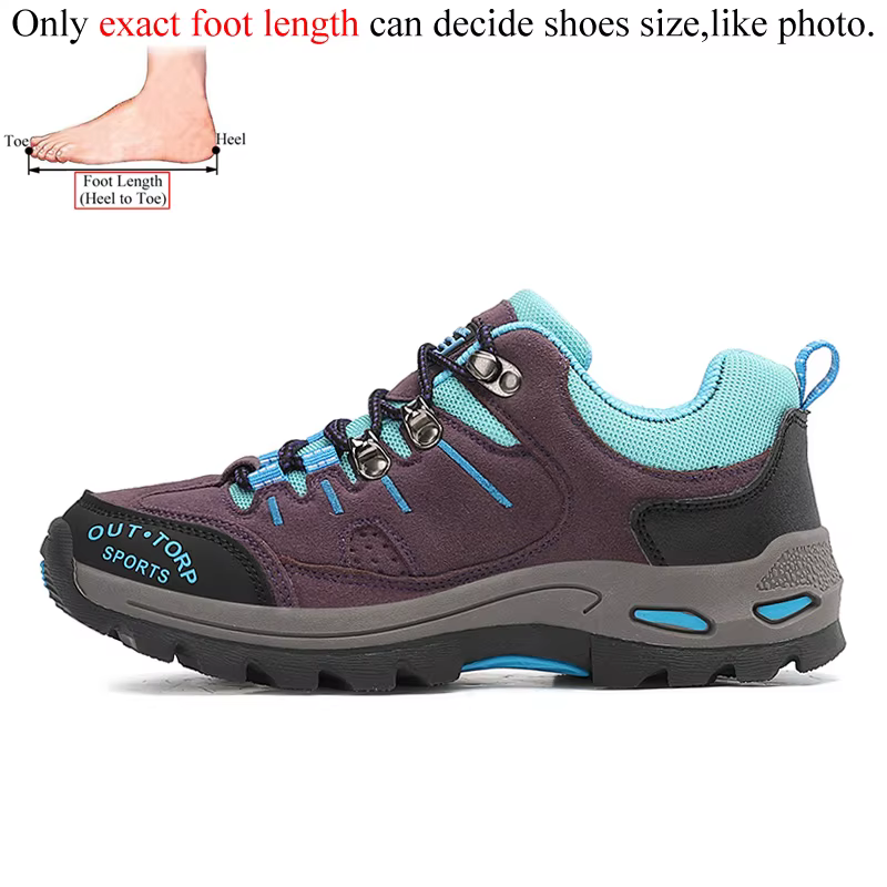 Chaussures de randonnée professionnelles en daim et cuir pour femmes, baskets de Trekking en plein a