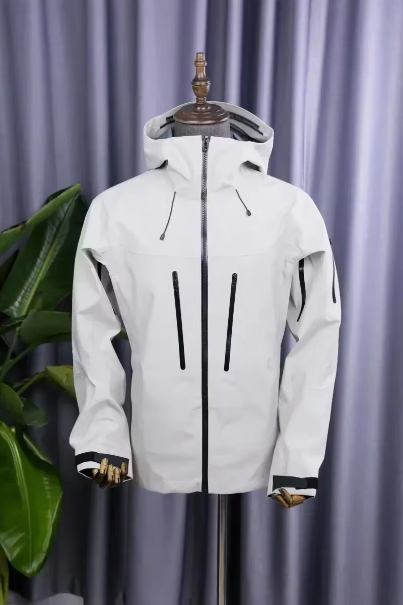 Veste de camping imperméable et coupe-vent de haute qualité pour hommes et femmes, ARC Embroidery Al